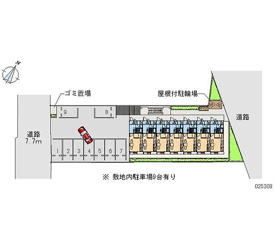 ★手数料０円★榛原郡吉田町川尻　月極駐車場（LP）